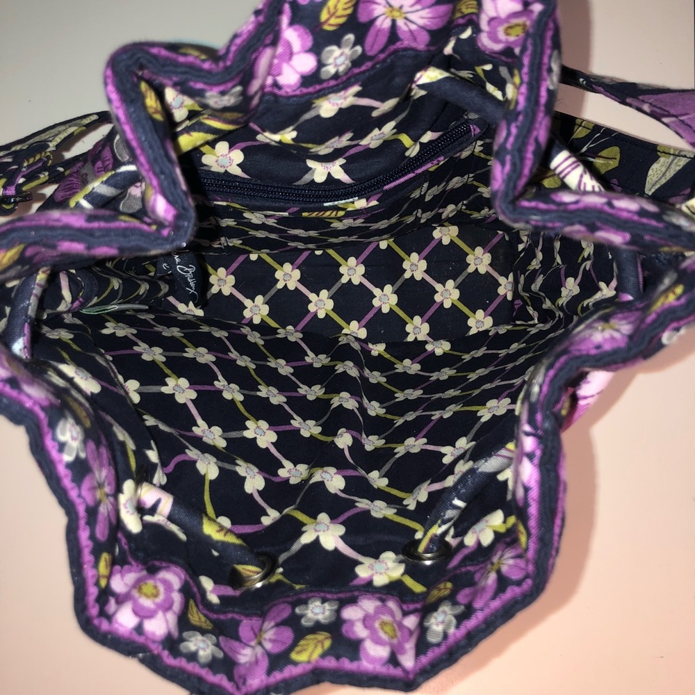 Vera Bradley drawstring bag - Picture 3 of 4